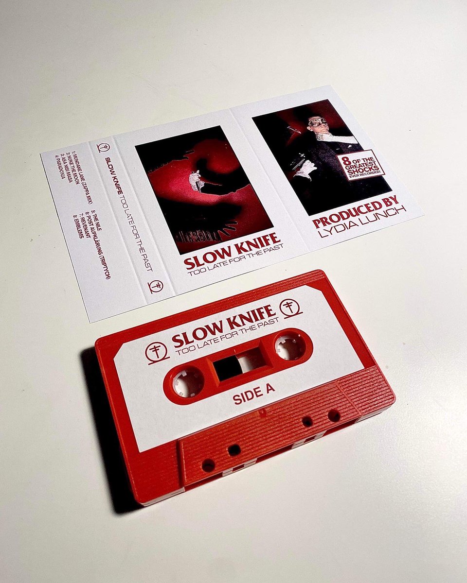 bandslowknife's tweet photo. Tapes! Tapes! Tapes! 

Pre-order from 23rd Feb via @fr33zehead https://t.co/Qay87GfLT7