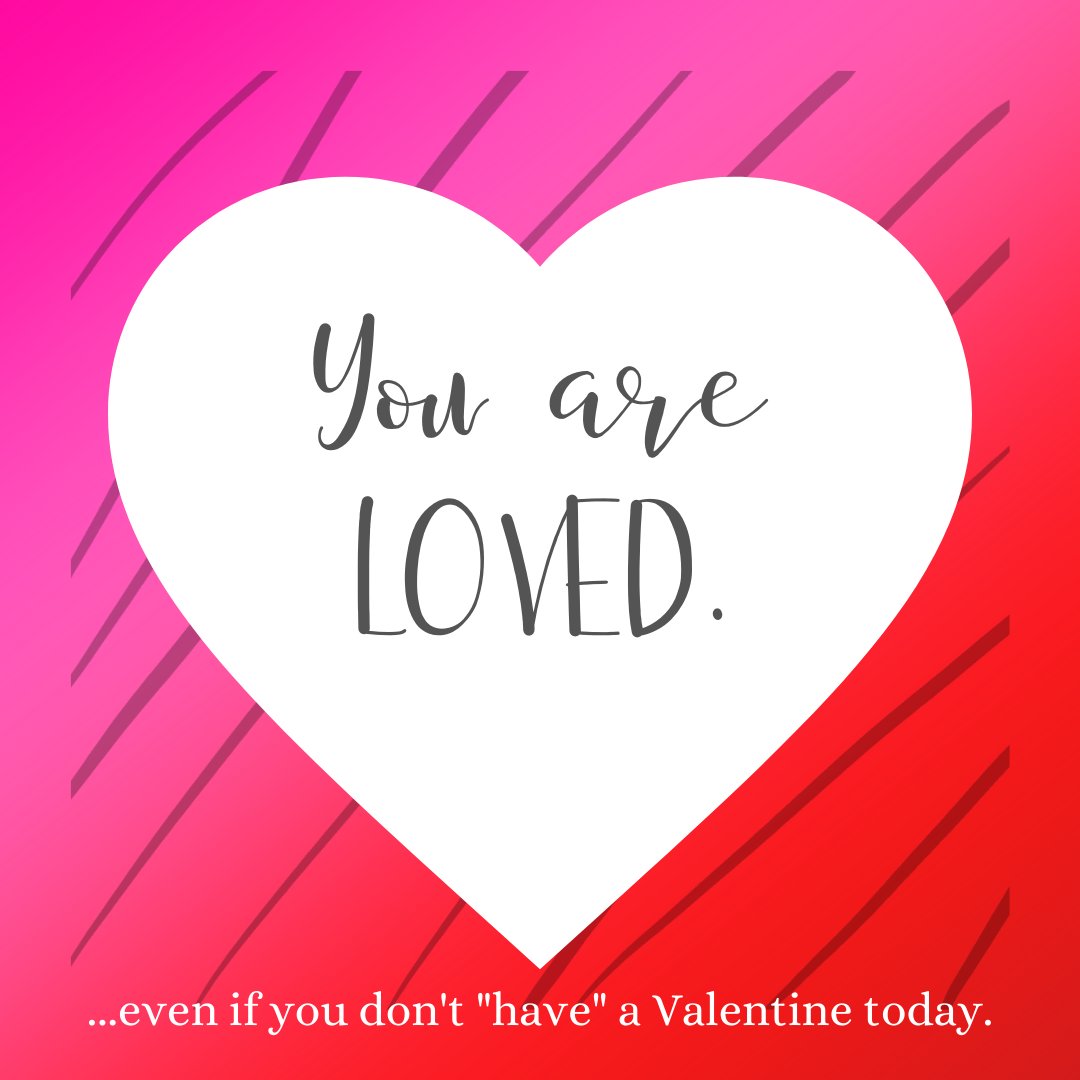 You. Are. Loved. Thanks Hallmark, for the opportunity for the great reminder. Don't forget to show yourself some love today (and everyday, really!).