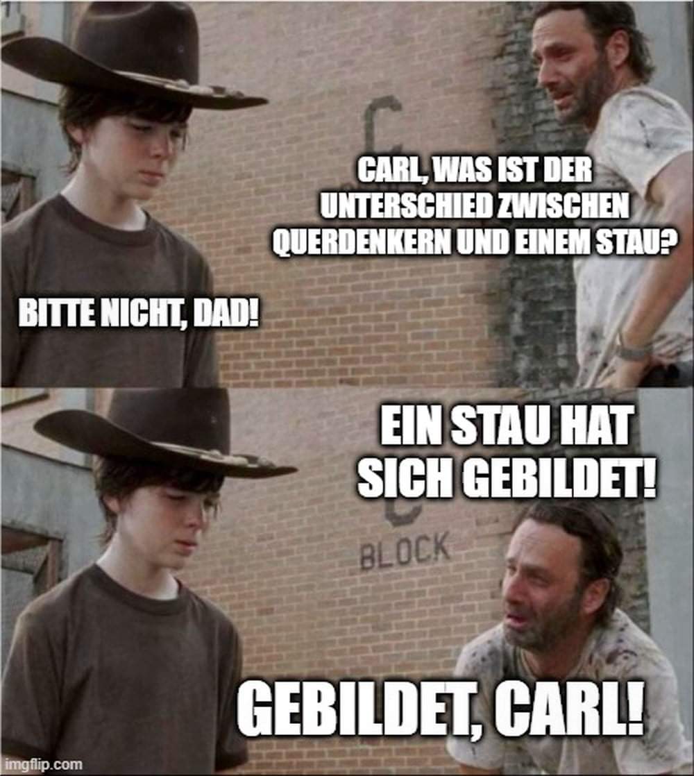 OK, Füsse hoch, der kommt flach 😮 😁