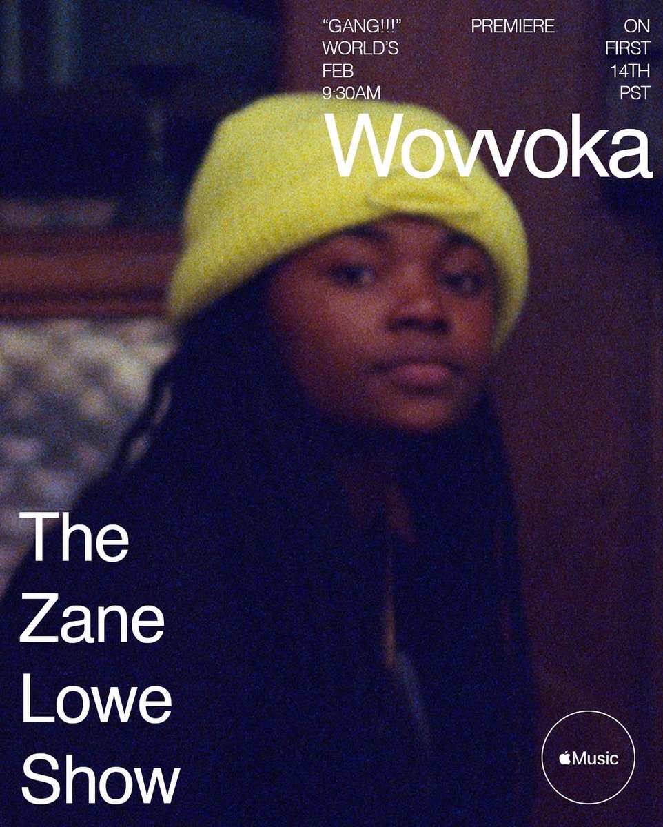 “GANG!!!” Premiere on <a href="/zanelowe/">Zane Lowe</a> <a href="/AppleMusic/">Apple Music</a> 

Tune in at 9:30: apple.co/zane