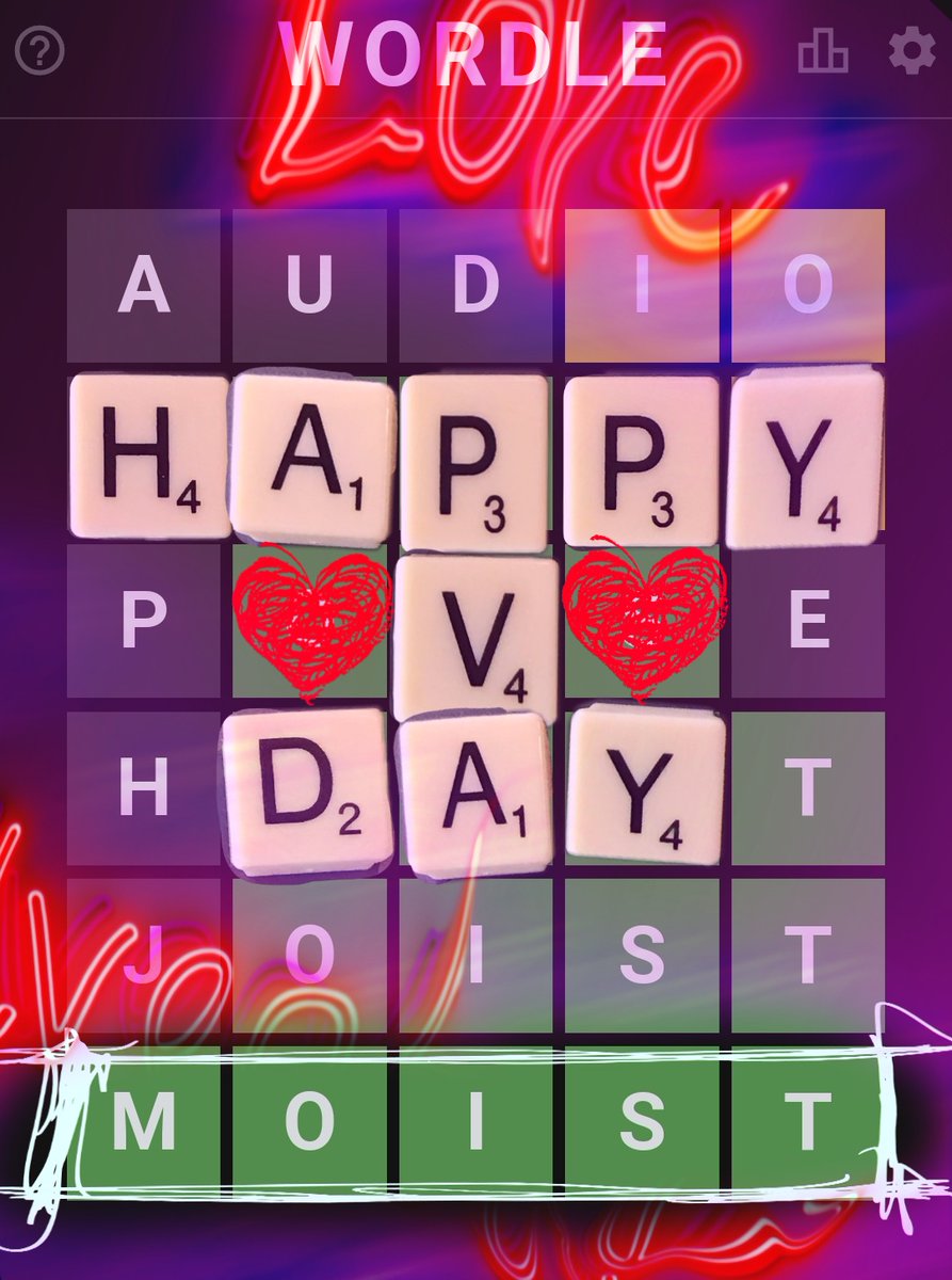 laceyree01's tweet photo. #HappyValentinesDay from #Wordle #VDay #ValentinesDay2022 https://t.co/7Fxbzxu9tM