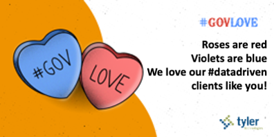 We're sending some #GovLove all our clients who support their residents with data-driven decision-making. 

Thanks to <a href="/PerformanceGov/">Performance.gov (Archived)</a> and <a href="/ELGL50/">ELGL: Engaging Local Government Leaders</a> for supporting this outpouring of love today! #valentinesday
