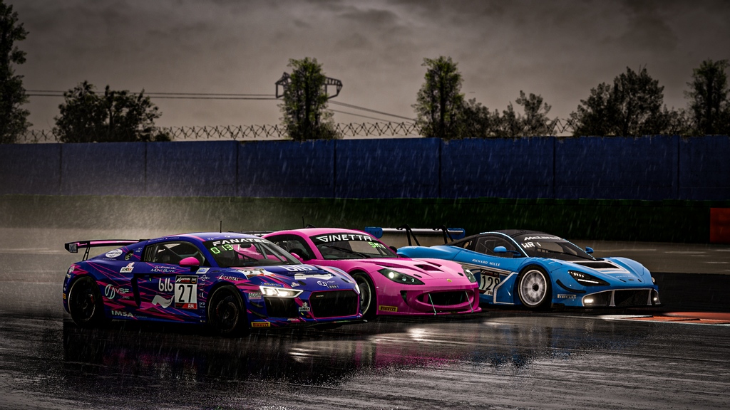 PitSkillio's tweet photo. About last week...

We're ♥️ IN LOVE ♥️ with these photos from last weeks Friday Open Multi-class series!

You can sign up for this week at Spa-Francorchamps, right now, open to everyone on @simracinggp!

https://t.co/10dRnUOKV5

#raceTPC #beACC https://t.co/g3LThYD30M