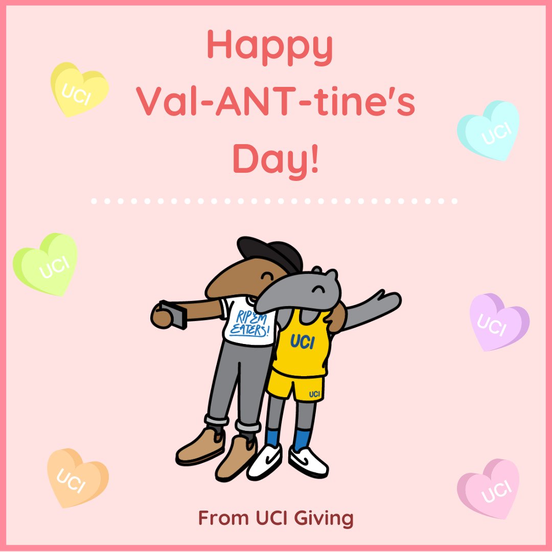 Happy Valentine's Day from UCI Giving!
