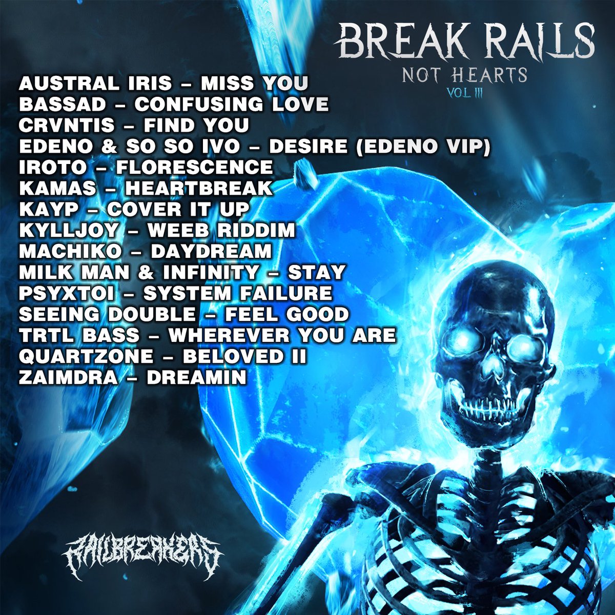 railbreakers's tweet image. Happy Valentine’s Day ❤️‍🔥
Break Rails Not Hearts Vol. 3 is Out Now on All Major Streaming Platforms! ⚔️
Listen Now: hypeddit.com/railbreakers/b…