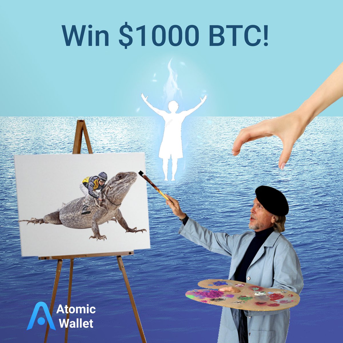 ₿ my Valentine! 💕  Here is $1000 #BTC for one, who’ll crack a 12-words backup encoded in 2 pics
⚡️Guess the first 6 words
⚡️Comment, tag a friend &amp; RT
#Bitcoin prize: 18Tq6b8AYPScEkgSkh9tevAkQVtTsgP5fU
Vocab: atomicwallet.io/win-1000-btc