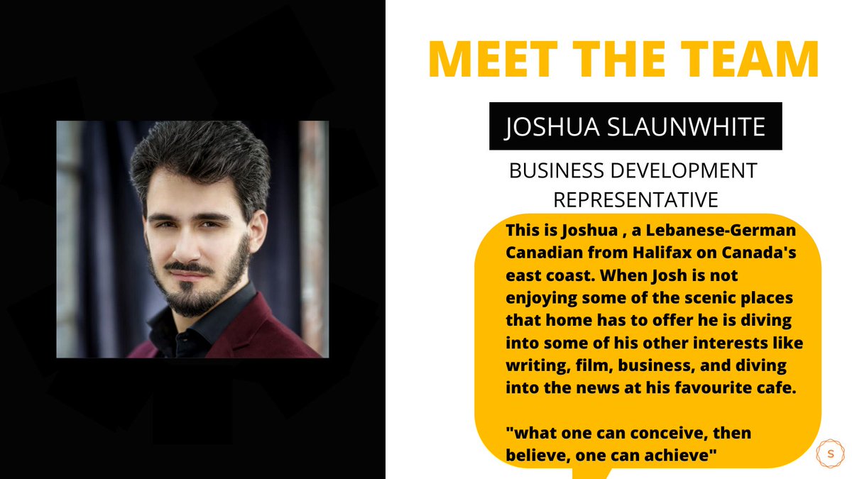 It is always nice getting to know the people behind a company! 👩‍💻👨‍💻 Keep an eye out as we introduce our amazing team members and get to know the people behind Summatti! #meettheteam #workfam

Introducing ...Joshua Slaunwhite