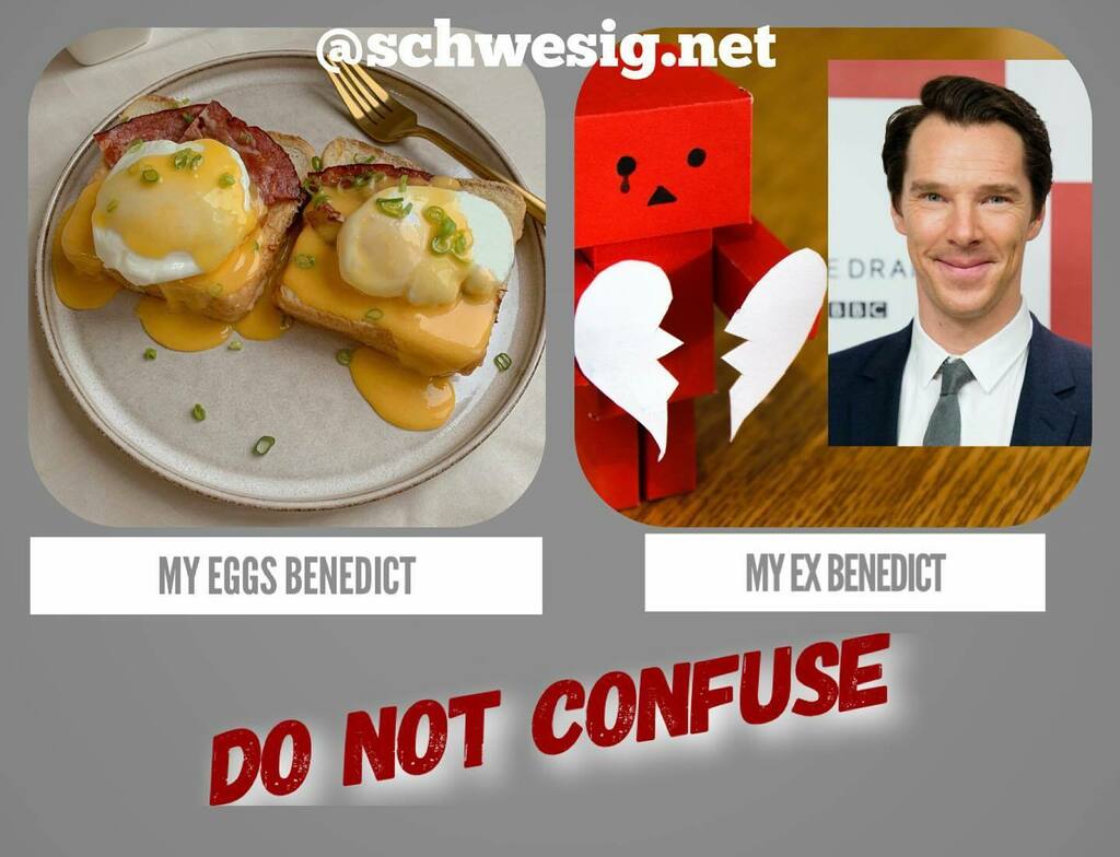 schwesig's tweet photo. #DoNotConfuse - #EggsBenedict vs #ExBenedict #TeamEarth #eggs - pics source @solod_sha and @burakkostak from @pexels https://t.co/c6wm7njYul https://t.co/BSSEDrMimc