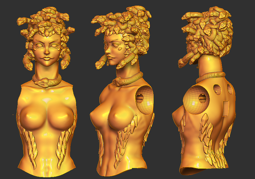 ActionFusion's tweet photo. January 2022 Reward

After the relic was taken and devastated, a new serpent queen was born from the surviving eggs, and she would rebuild the new serpent race.

On our Patreon: https://t.co/2x8dWY0tnm

#actionfigurefusion #zbrush #MythicLegions 
#3dprinting #3dmodeling #Patreon https://t.co/hhfIMTQh45