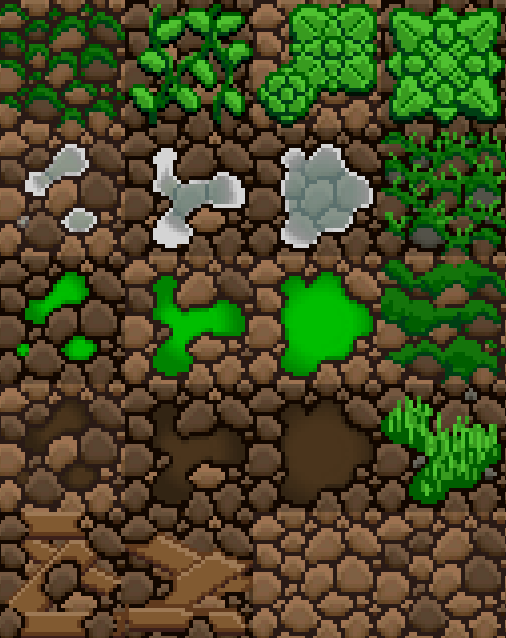 pinaplll's tweet photo. We're gettin' swampy.

#devlog #pixelart #indiegame #cartgame https://t.co/VWJSvgxA3D