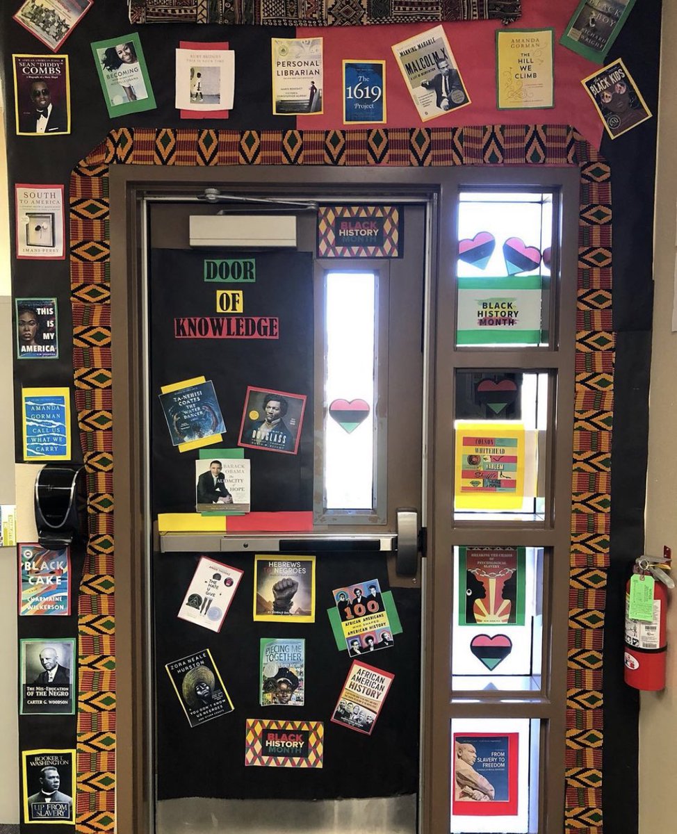 PART 1 

Vista del Lago Black History Month door decorating contest!!
This is going to be hard! Great job Ravens!!
💜🖤💜🖤💜🖤💜🖤
