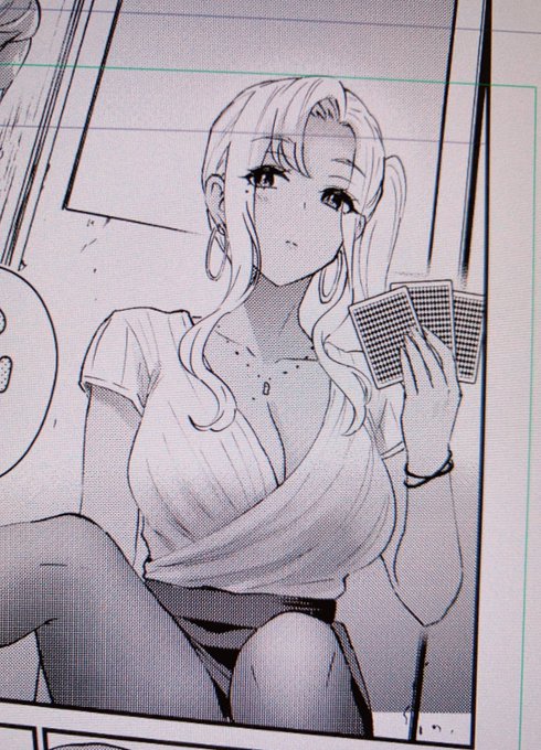 決めゴマじゃないけどエッチに描けたな〜☺️ 