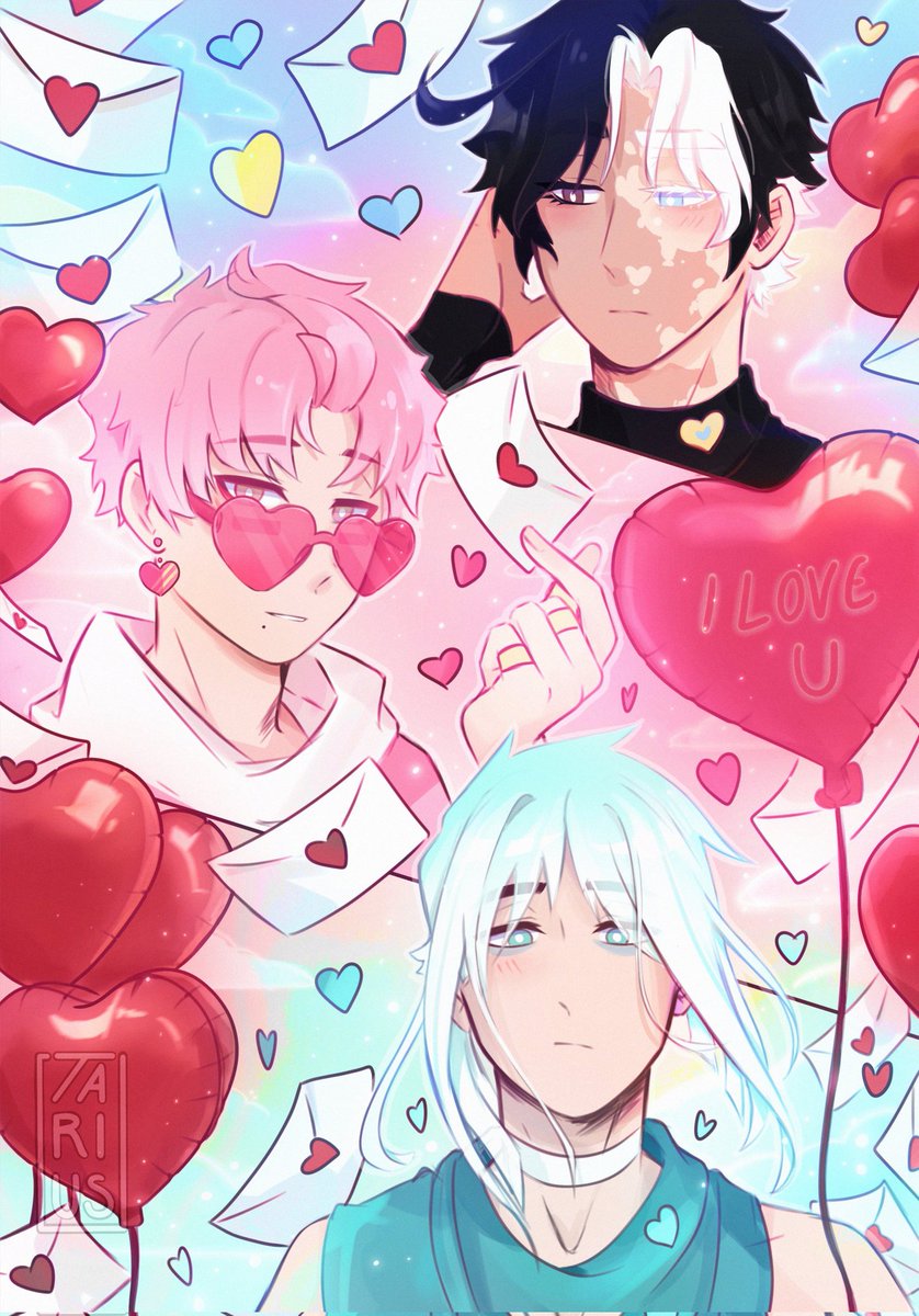TariusDraws's tweet photo. Un regalito por San Valentin 😊✨️ https://t.co/xmk62E67U6