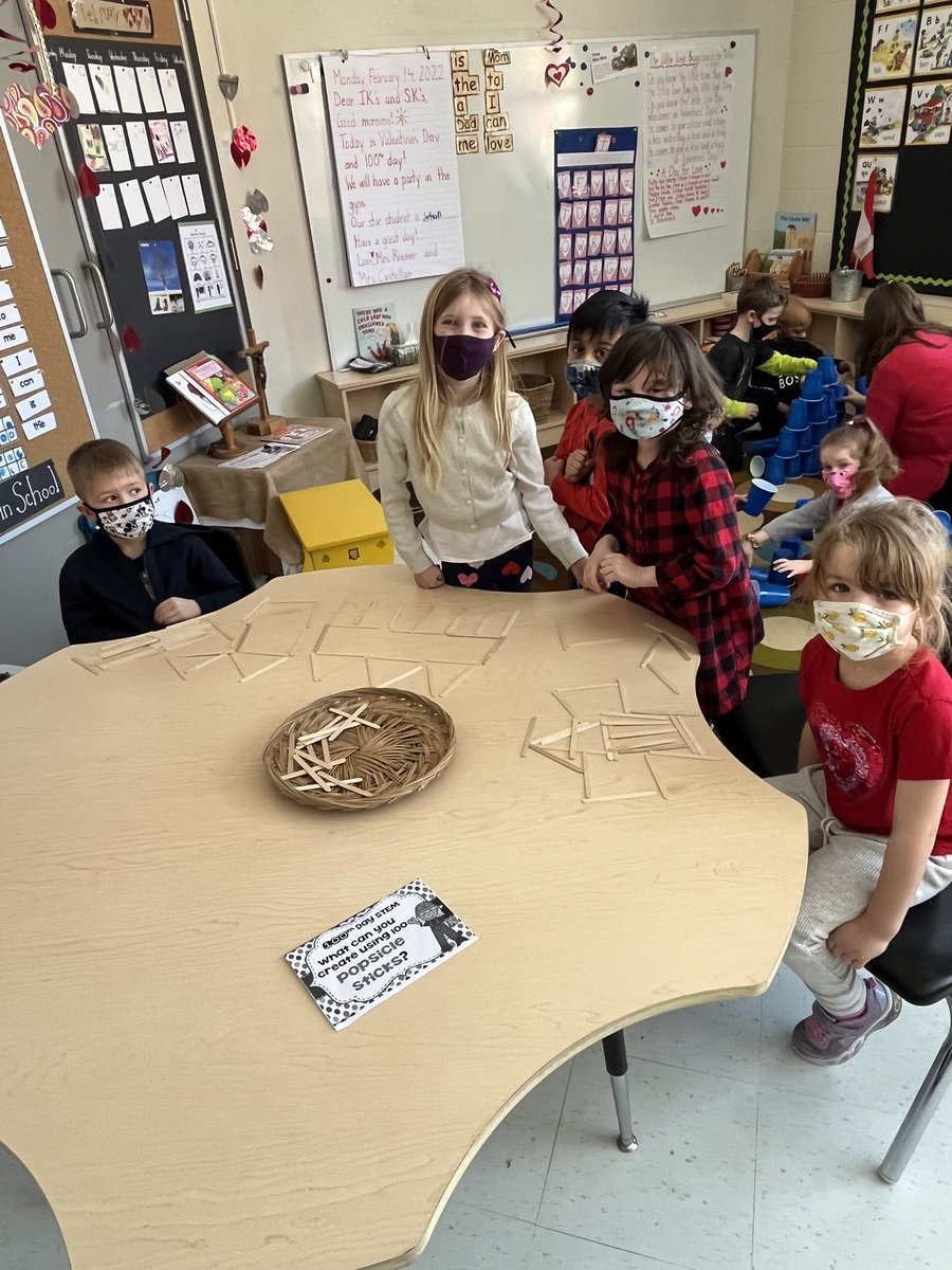 sjfgator's tweet photo. How many different materials can our FDK’s @KinderGators_ use to make 100?  Take a 👀.  Happy 100’s Day! #100thDayofSchool https://t.co/SiZyG8dawt