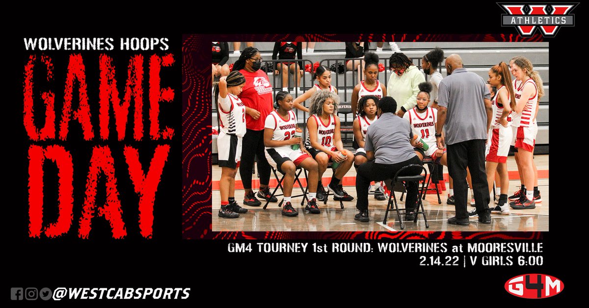 🔴✖️⚫️✖️🏀

GAMEDAY

<a href="/Gm4Sports/">Greater Metro 4 Conference</a> Conference First Round Girls Tournament: #5 <a href="/westcabWBB/">West Cabarrus WBB</a> travels to #4 Mooresville. Tip at 6pm. Tickets available on GoFan app.