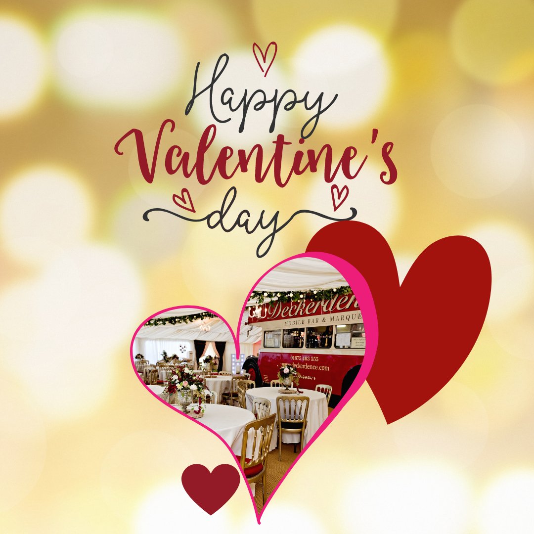 Happy Valentine' Day! 

What ever you're doing today we are sending lots of love to you! 

#valentines2022 #uniquemobilevenue #deckerdence #weddingvenue #outdoorweddings #festivalweddings #love