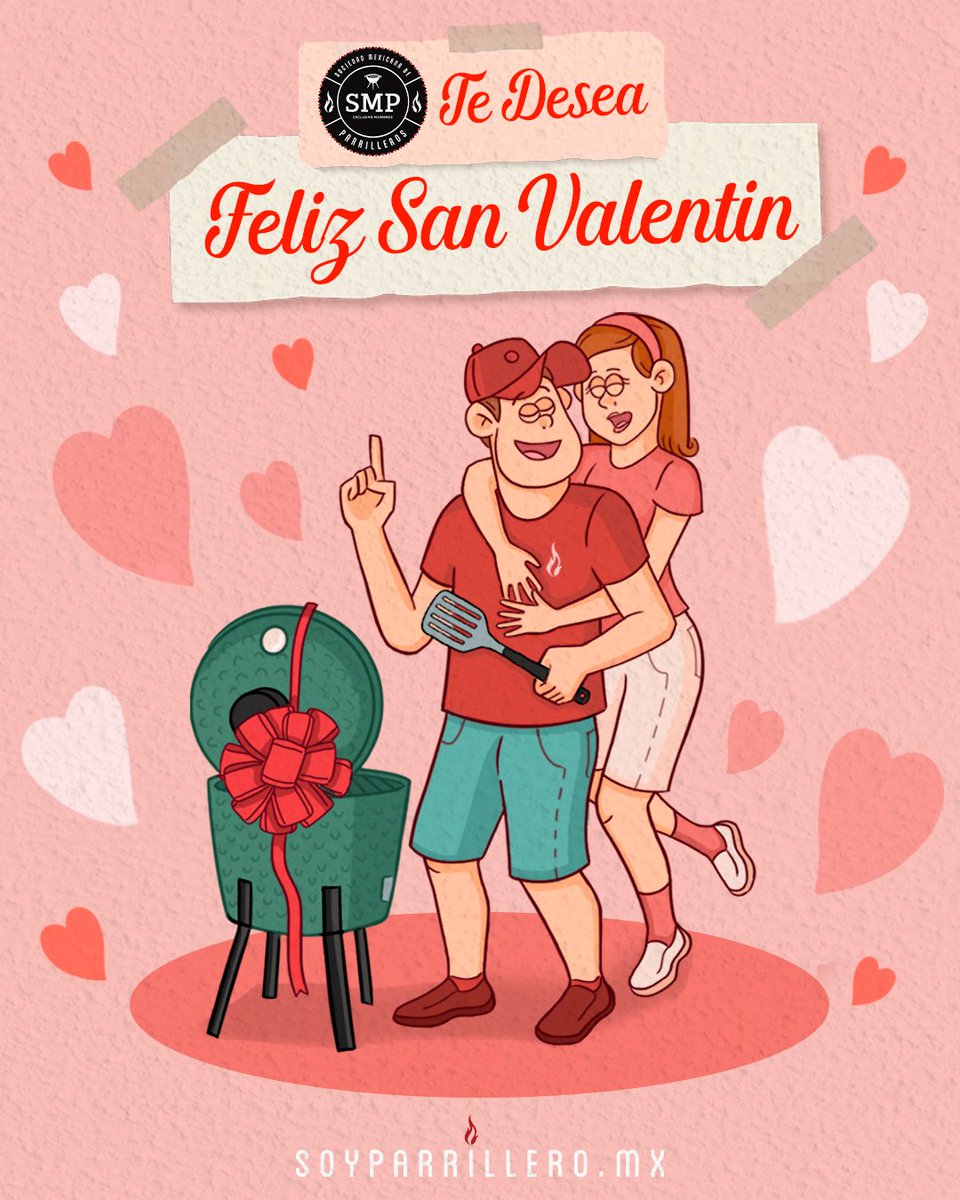 soyparrilleromx's tweet photo. ¡Feliz San Valentín!💘🔥 #elfuegonosune https://t.co/SgLuOAgZ8z