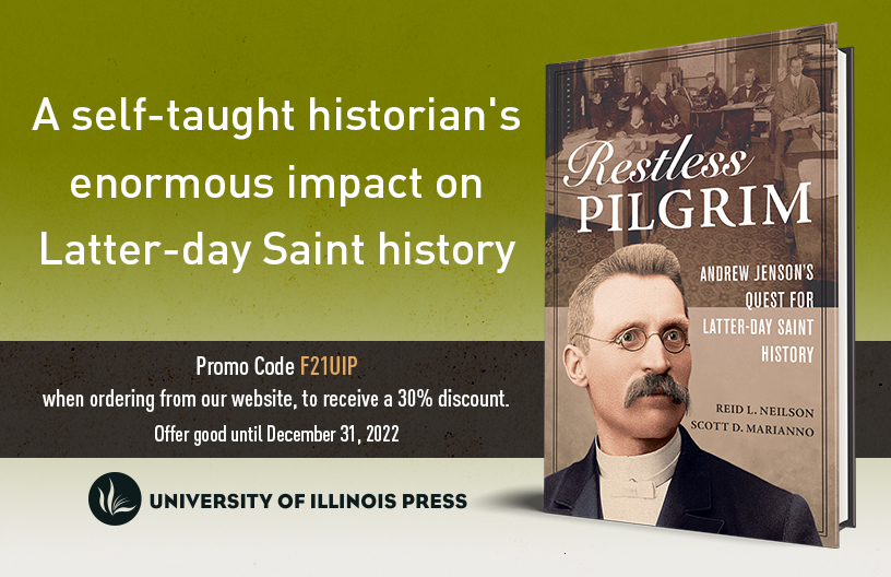 sdmarianno's tweet photo. COMING SOON: my new book from @IllinoisPress (co-authored with Reid Neilson) on Latter-day Saint Assistant Church Historian Andrew Jenson. This is the culmination of years of research on the Historian's Office/AJ's tenure there. Using Jenson's now public CHL collection, including https://t.co/FMxnyAD3FJ