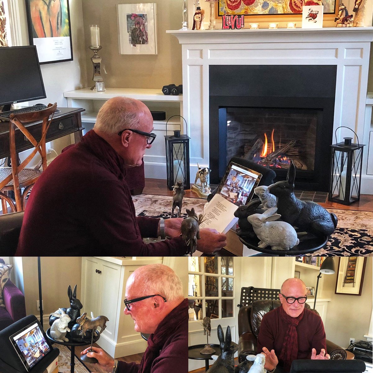 I perform “Rhonda Rabbit Finds A Valentine” for Ms. Shore’s kindergarten class.. my poetic tribute to love this ❤️ Day .. great to introduce these kids to the power of words and poetry.. I’m a regular now; it’s keeping me young… #poetry #poem