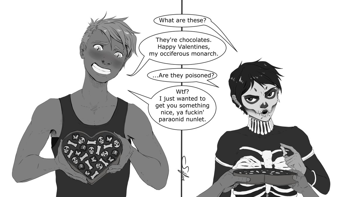 Happy Valentines, beloved nerds.

#griddlehark #tlt