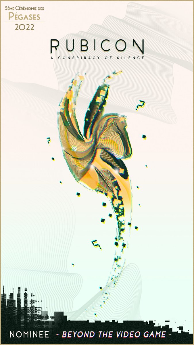 NicolasTerlon's tweet image. "RUBICON : a conspiracy of silence" a été nommé dans la catégorie "Au delà du jeu vidéo" aux Pégases d'Or @AcademieJV et concourra pour le prix ! 
Avec @Mediapart @LaBelleGames @MMoodStudio 💽 🥰