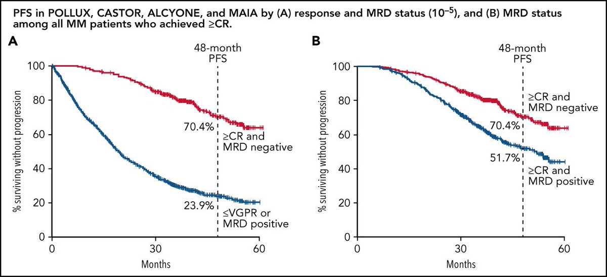 BloodPortfolio's tweet photo. Prognostic value of minimal residual disease negativity in myeloma: combined analysis of POLLUX, CASTOR, ALCYONE, and MAIA https://t.co/rD6UfD7uSg https://t.co/QxKqaniyAr