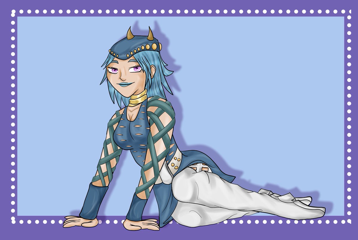 POTBGOBHE's tweet photo. Fem Anasui
 #digitalart #art #fanart #jojo #jjba #jojobizzareadventure #jojobizarreadventure #jojofanart #jojopart6 #jojostoneocean #stoneocean #jojoanasui https://t.co/oD3FWg6PXy