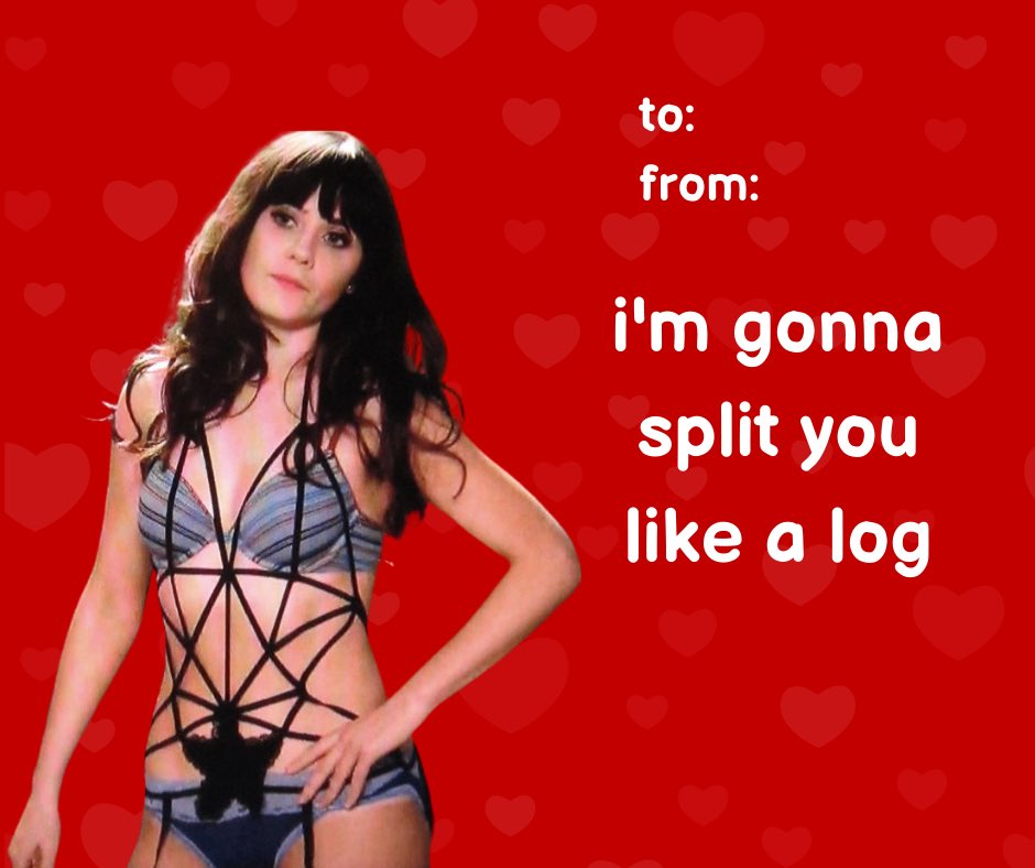 morgncam's tweet photo. valentine’s day: @New_GirlTV edition https://t.co/7q5oMiPYup
