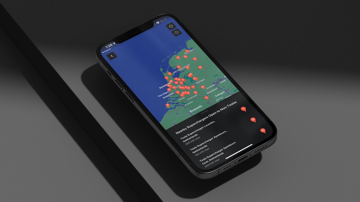 Non-Tesla vehicles can now charge at all Superchargers in the Netherlands via the Tesla app.  Learn more at tesla.com/support/non-te…