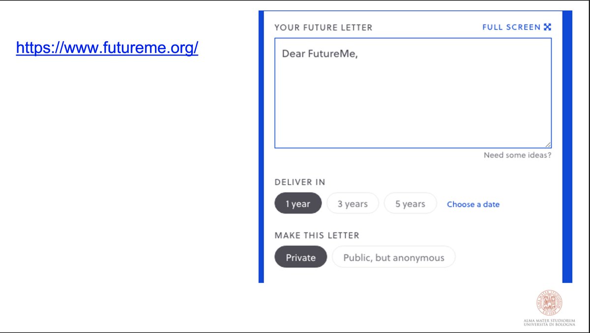 FEDORAprojectEU's tweet image. &quot;Dear future myself&quot;: exploring personal #futurescenarios with secondary students and #francescariccioni within #FEDORAproject workshop.
Feeling the future | Imagine the future #FEDORAwords