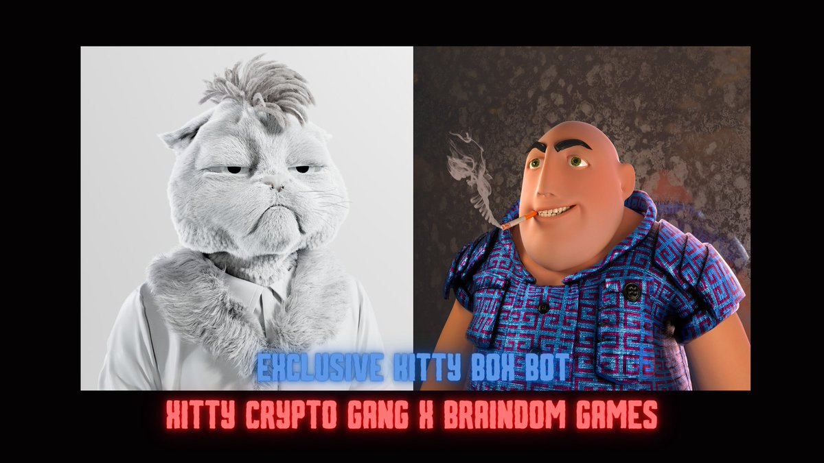 KittyCryptoGang's tweet image. We developed the market's first-ever giveaway bot with mechanics similar to staking.

In celebration, we are giving away 3 WL spots of @Braindompuzzle 

To enter 👇

🎉Follow @KittyCryptoGang, @KittyBoxByKCG, @Braindompuzzle 
🎉Like, RT
🎉Tag 3 friends
 
Result in 24 hours