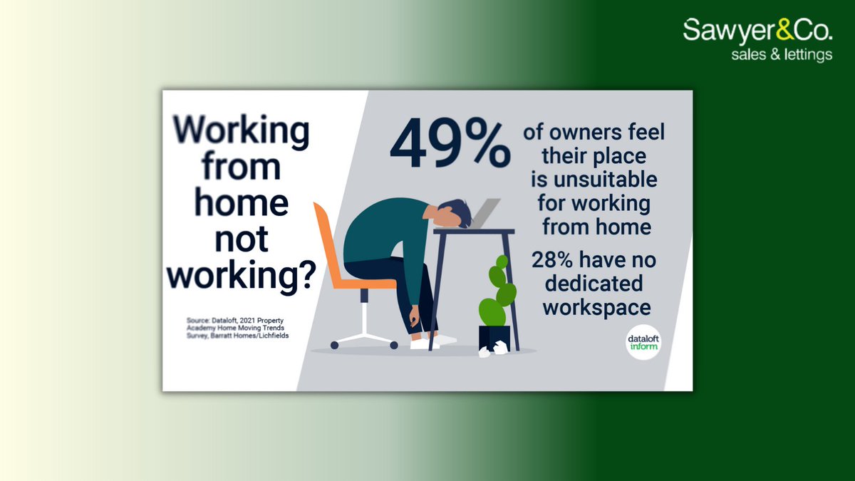 How do you feel about working from home? 

Will you look to find a new home with an annexe or separate office room? 

#sawyerandco #WFH #worklifebalance #property #newhome #brightonandhove #portslade #dataloft
