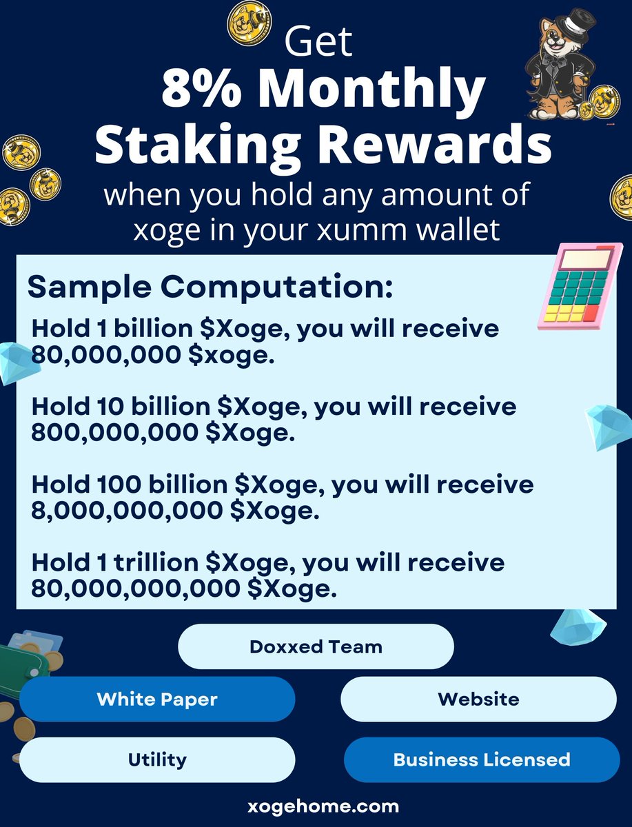 💚 XOGE GIVEAWAY DAY 1 💚

Participate in #Xoge's next month staking 

100 million will be given away to 10 person

To join you must:
🐶Follow me, <a href="/ClassyXoge/">Xoge</a> and <a href="/CeaselessXoge/">CeaselessXoge</a>
🐶RT &amp;♥️ this post
🐶Comment: #XogeIsTheFuture

Winners will be picked in 24 hours 
#XRP #XRPCommunity