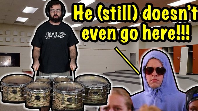 I did ore band homework for schools I don't go to! Check it out here - https://t.co/4aFolIH7TB #emcproductions<a href="/tag/drums"class="tags"><span>#drums</span></a><a href="/tag/drummer"class="tags"><span>#drummer</span></a><a href="/tag/snare"class="tags"><span>#snare</span></a><a href="/tag/drumlife"class="tags"><span>#drumlife</span></a><a href="/tag/drumming"class="tags"><span>#drumming</span></a><a href="/tag/marchingband"class="tags"><span>#marchingband</span></a>