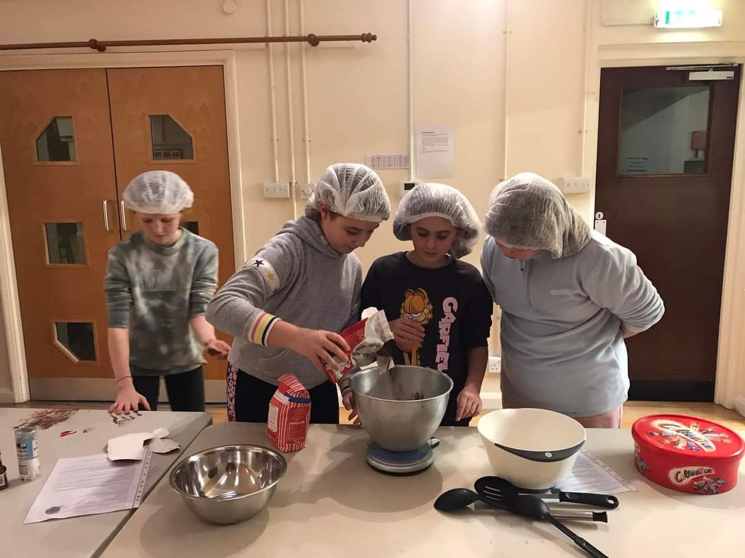 Cubs and Scouts held a Valentine's Dinner for their parents. They chose the menu, cooked the food, transformed the village hall into a posh restaurant, waited on and washed up!

It was a fabulous evening and they all earned their Chef badges!

#scouting #ValentinesDay2022 #corwen