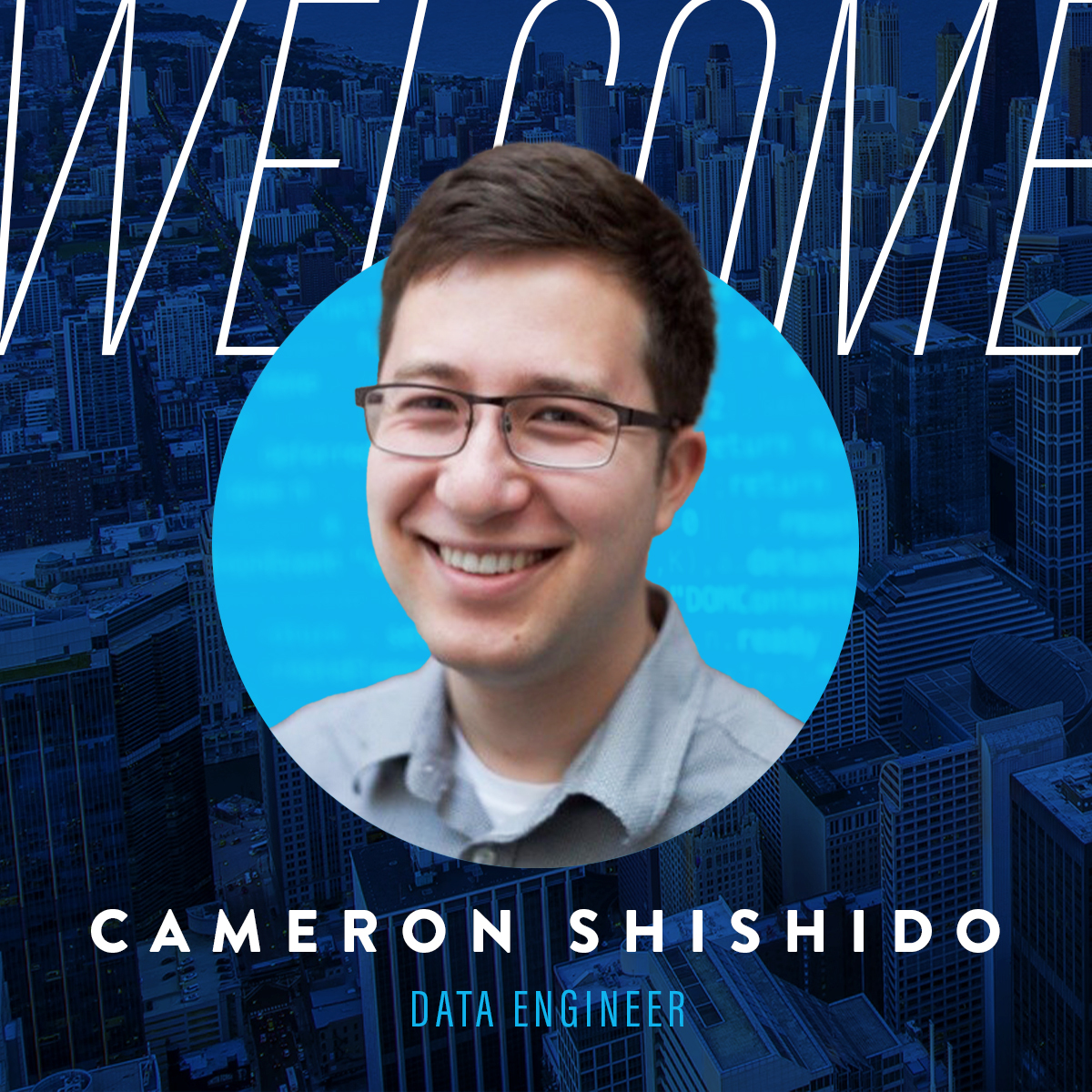 Welcome Cameron Shishido! Cameron joins us today as a Data Engineer and is working remotely from Kennewick, WA. 

We're so excited to have you on the WDTech team!