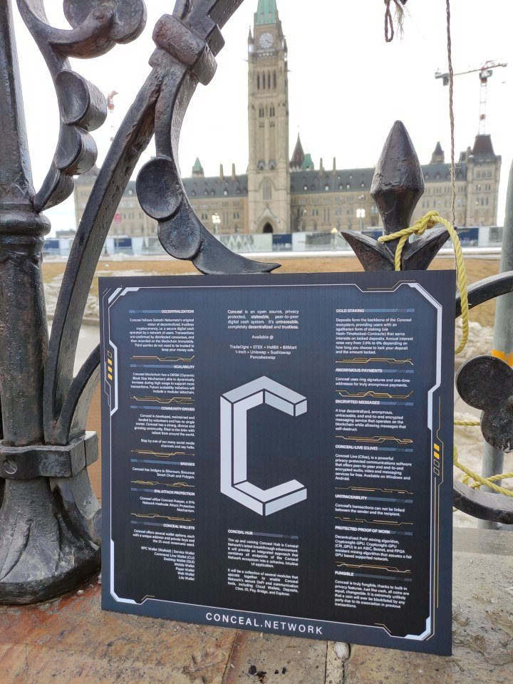 Christo62429078's tweet image. I would like to thank the Government of Canada for selling the public the use case for privacy coins like CCX! 

Privacy coins exist for these moments! 
#CCX #PrivacyIsFreedom 
#ConcealNetwork