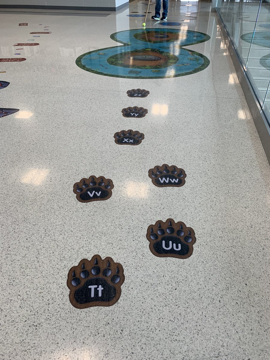 ICCSDFoundation's tweet photo. Check out the Sensory Path at Christine Grant Elementary funded by the Foundation for the ICCSD! https://t.co/Tk1oXp4xui