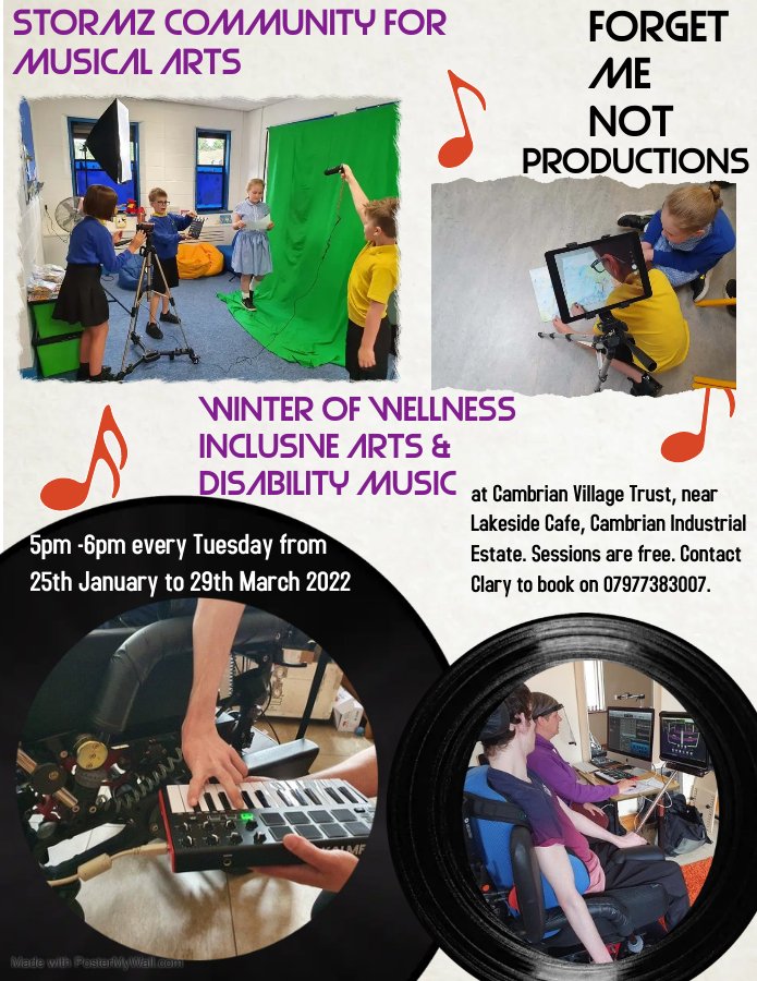 1_forget's tweet photo. Don't forget to check out our #WinterofWellness inclusive Performing Arts class (free of charge) tomorrow evening, 5-6 @CamVillageTrust. Age 14+ welcome. DM me to book a space.
@YsgolHenFelin @Ysgoltycoch https://t.co/uCee6rMnYN