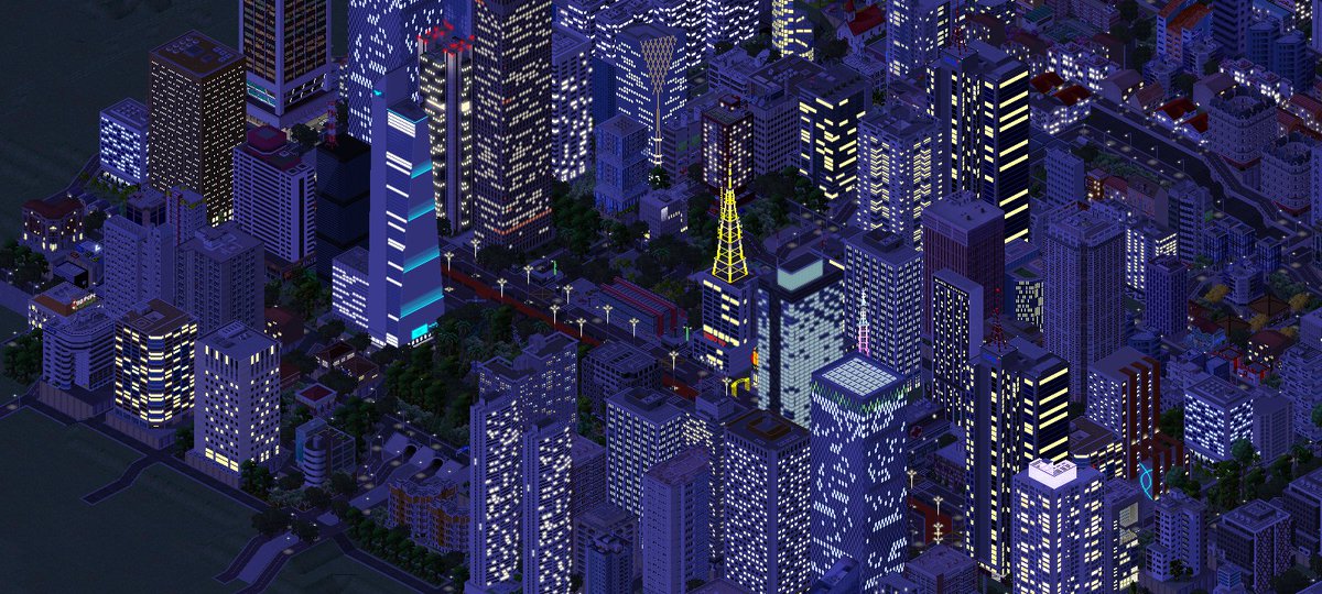 Rabiscuz's tweet photo. Avenida Paulista 🏙🌃 agora com antena da Gazeta.
#Theotown https://t.co/GoYDqPbTLa