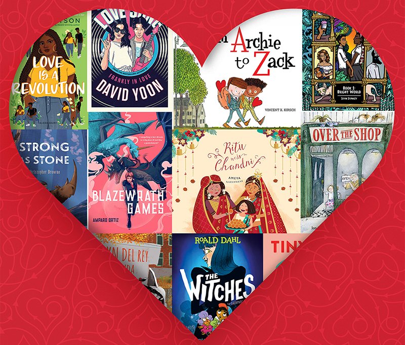Crushing on Love: 12 Books Featuring Many Kinds of Love for All Ages ow.ly/GAN250HUYXo