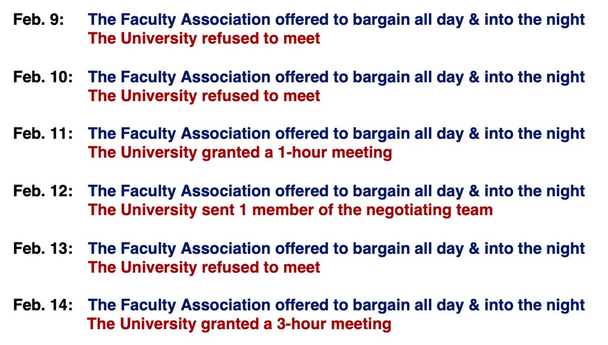 PapersBeatRocks's tweet image. Why is the university admin dragging out the #ONStrikeU? @UOITFA wants to end the strike, does @ontariotech_u?

Where is the leadership? @DrStevenMurphy, @lorilivingsto17 Instruct your team to get #BacktotheTable, #BargainForReal, and #GetUsBackInTheClassroom.