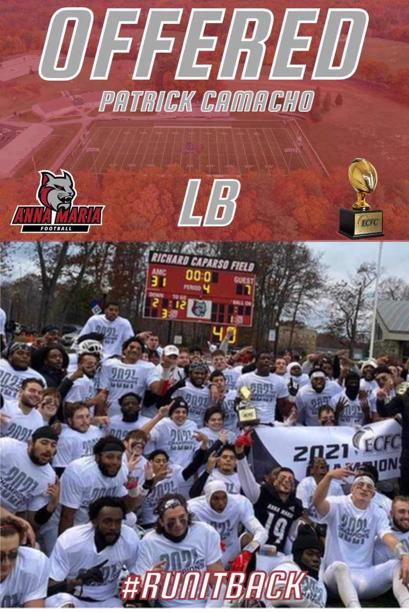 After many great conversations with <a href="/Coach_Thayer/">Nicholas Thayer</a> I am Blessed to have received my fifth official offer from <a href="/AMCAT_Football/">AMCAT Football</a> 🙏🏽 <a href="/CoachComes/">Coach Comes</a> <a href="/CoachThiele/">Tim Thiele</a> <a href="/CoachTaylorCeHS/">Richard Taylor CeHS</a> <a href="/gridironarizona/">Gridiron Arizona</a>