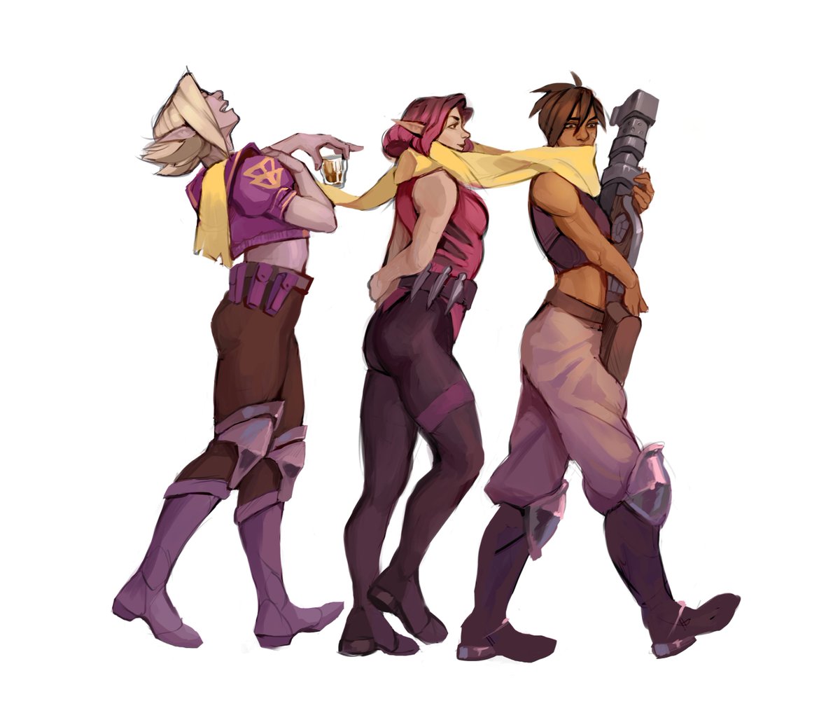 _heatherlands's tweet photo. Невероятно, но факт: мне приснился этот рисунок в тот же день, когда анонсировали Саати
И вот он здесь

#Paladins #PaladinsArt #Kinessa #Skye #Saati https://t.co/seoCy7uB3o