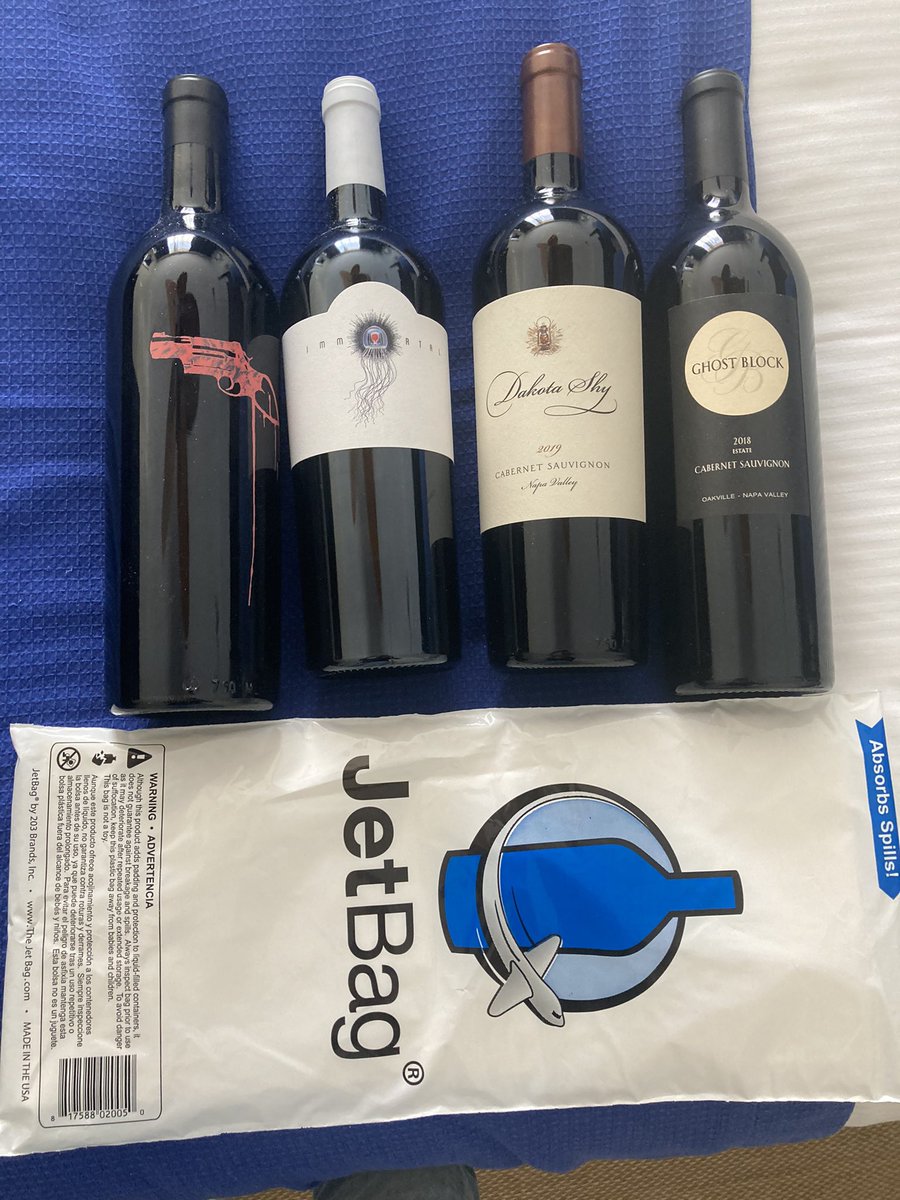 Jet Bag got my wines to Aruba safe
