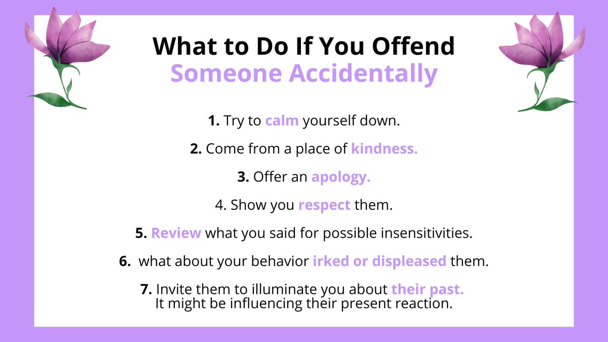 Have you ever unintentionally hurt someone? Here's what you need to know to repair the relationship and avoid future harm. bit.ly/3C8GHeT