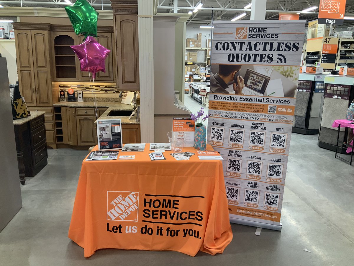 JoAnne at Home Depot #6930 set up the pins and HDISCLEVELAND knocked them down!  Cabinet makeover and Cambria Quartz Sandgate for two bathrooms!  Great job team!  #HDISCleveland #CambriaUSA