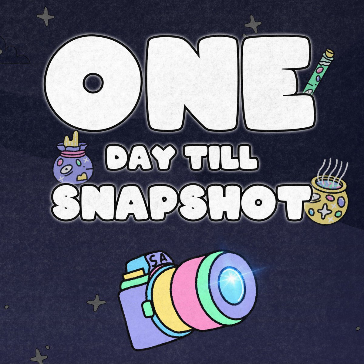 Lola20789's tweet photo. 1 DAY TILL OUR SNAPSHOT!!! 📸

All holders of a #SLAPE can claim a FREE #MutantSlapes #NFT for EVERY Slape that you’re holding!!! 

Snapshot will be taken tomorrow at 10pm EST! 👀🌈🧪🚀 https://t.co/qRz8Cp3F0E