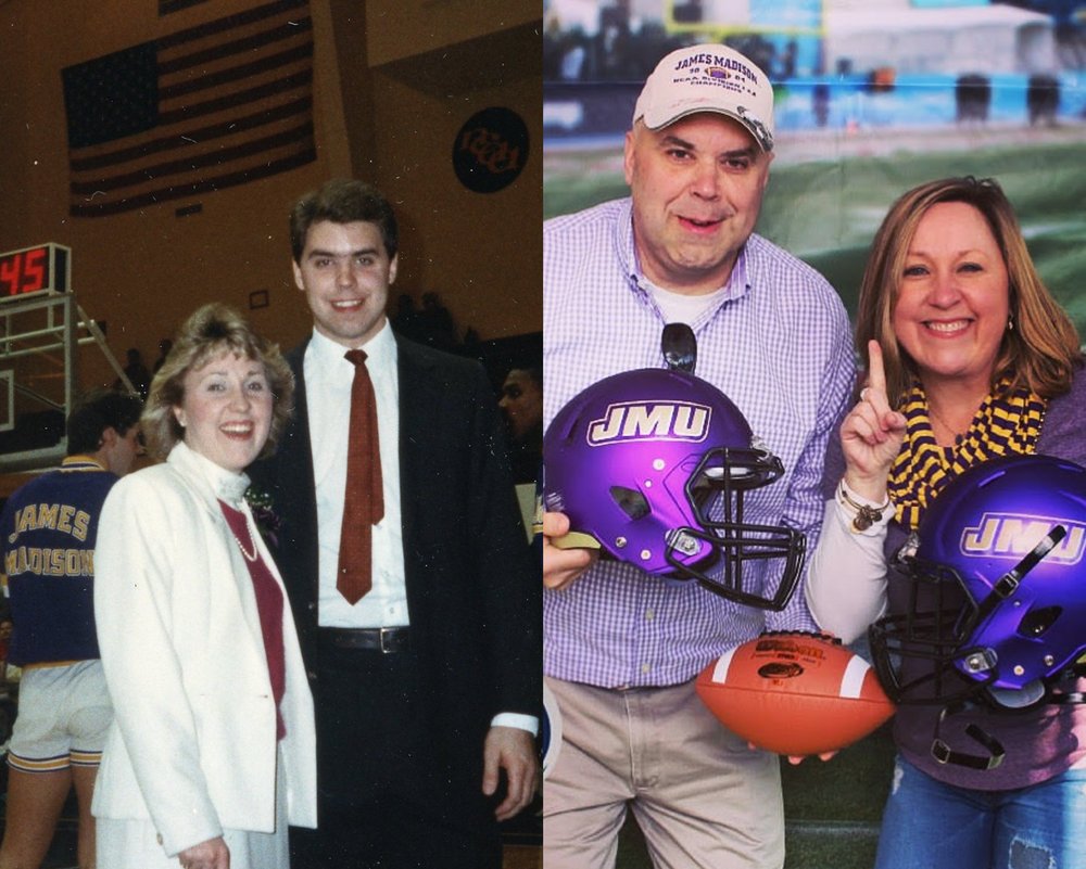 JMUAlumni's tweet image. Thanks for helping us spread the love with the 2022 JMU Matches contest. The winners are:
🥇 Loletta ’12 and Darien ’11 Crews 
🥈Laura ’88, ’99M and David ’88 Kuykendall
🥉Sophia ’97 and Shaun Marshall