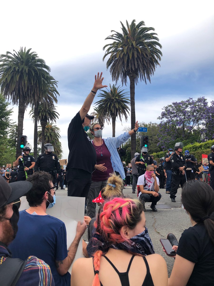 I'm running for mayor of Los Angeles. Anyone that knows me knows that I am truly for the people - you just have to ask! Here I am outside the mayor's mansion during the 2020 uprisings.

I'm running to make #LAforAll, will you join me?